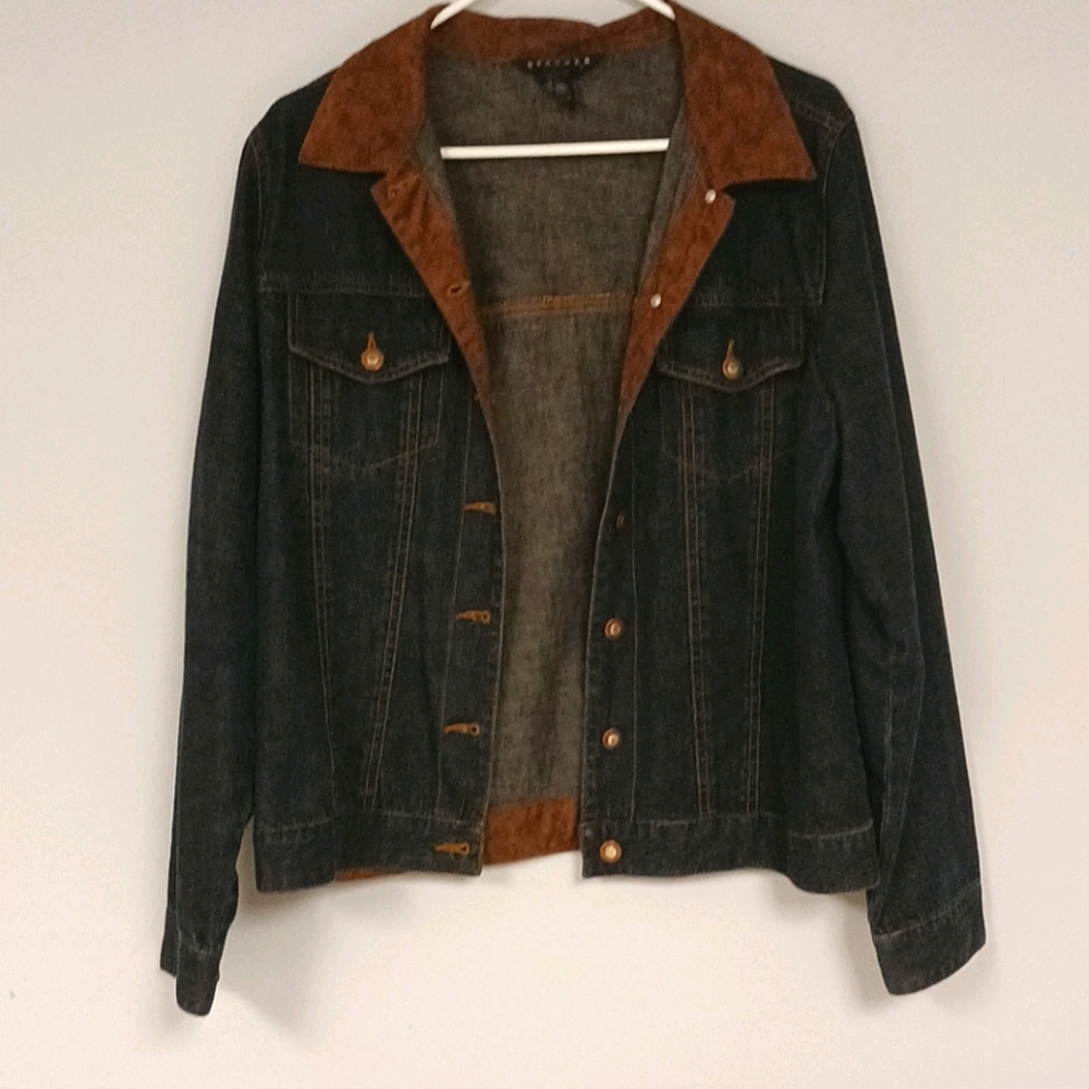 Lightly Used- Spanner Deninm Colored Jacket